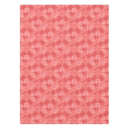 Red Hearts and Diamonds Tischdecke