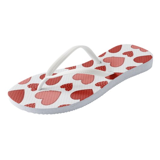 Red Hearts Badesandalen (Schrägansicht)