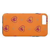Red Hearts Case-Mate iPhone Hülle (Rückseite (Horizontal))