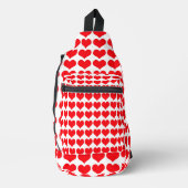 Red Hearts Crossbody Bag (Vorderseite)