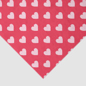 Red Hearts (Design 44 Red Series) Seidenpapier (Ausschnitt)