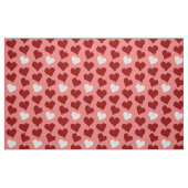 Red Hearts Fabric Red Liebe Valentine's Stoffe (Fat Quarter (45,7 x 55,9 cm))