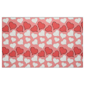 Red Hearts Fabric Red Liebe Valentine's Stoffe (Fat Quarter (45,7 x 55,9 cm))