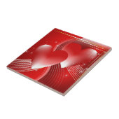 Red Hearts Fliese (Seite)