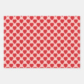 Red Hearts Geschenkpapier Set (Vorderseite 2)