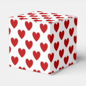 Red Hearts Geschenkschachtel (Rückseite)