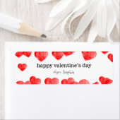 Red Hearts Happy Valentine's Day (Insitu)