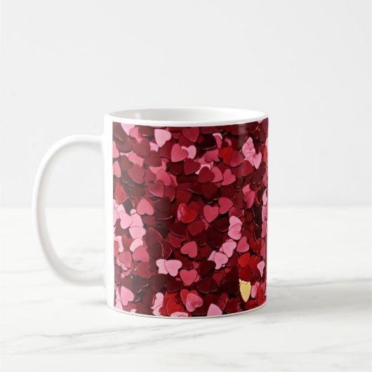 Red Hearts Kaffeetasse (Links)
