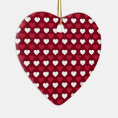 Red Hearts Keramikornament (Rechts)
