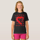 Red Hearts Kids T - Shirt (Vorne ganz)