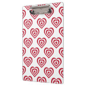 Red Hearts Klemmbrett (Links)