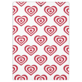Red Hearts Klemmbrett (Rückseite)