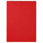 Red Hearts Klemmbrett (Rückseite)