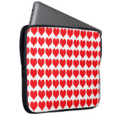 Red Hearts Laptopschutzhülle (Vorne Rechts)
