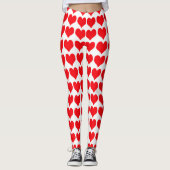 Red Hearts Leggings (Vorderseite)