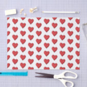 Red Hearts Liebe Seidenpapier (Handwerk)