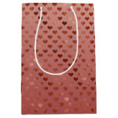 Red Hearts Mittlere Geschenktüte (Vorderseite)