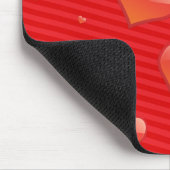 Red Hearts Mousepad (Ecke)