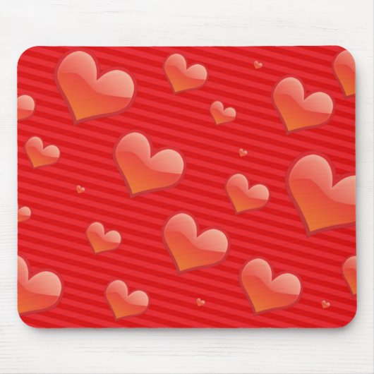 Red Hearts Mousepad (Vorne)