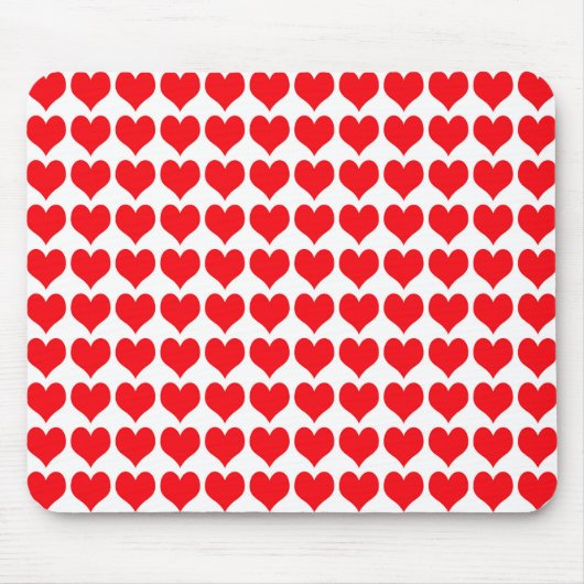 Red Hearts Mousepad (Vorne)