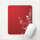 Red Hearts Mousepad (Mit Mouse)
