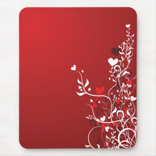 Red Hearts Mousepad (Vorne)