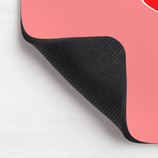 Red Hearts Mousepad (Ecke)
