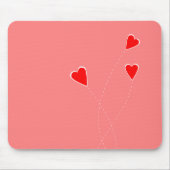 Red Hearts Mousepad (Vorne)