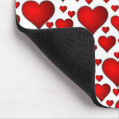 Red Hearts Mousepad (Ecke)