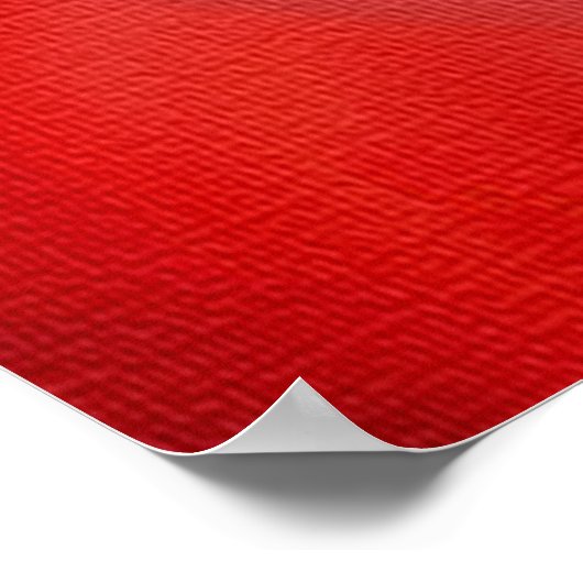Red Hearts on Leinwand Poster (Ecke)