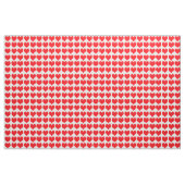 Red Hearts Pattern Stoff (Fat Quarter (45,7 x 55,9 cm))