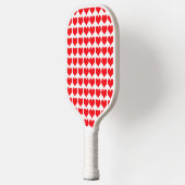 Red Hearts Pickleball Schläger (Links)