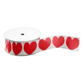 Red Hearts Ripsband (Spule)