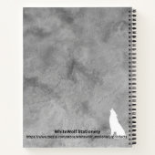 Red Hearts & Rose Glitzer Notizblock (Rückseite)