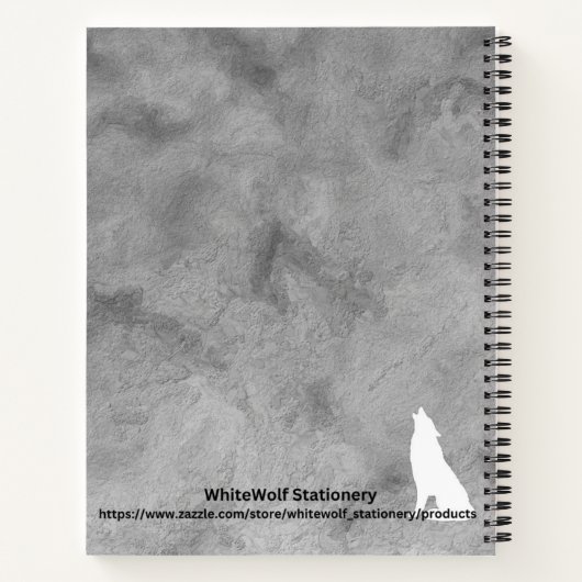 Red Hearts & Rose Glitzer Notizblock (Rückseite)