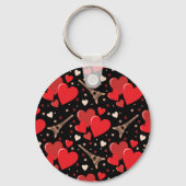 Red Hearts Schlüsselanhänger (Vorderseite)