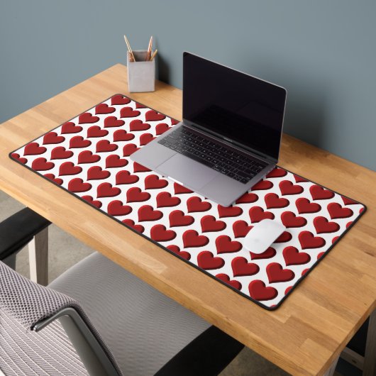 Red Hearts Schreibtischunterlage (Büro 2)