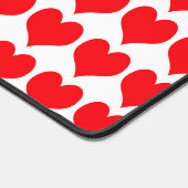 Red Hearts Schreibtischunterlage (Ecke)