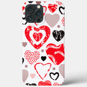 Red Hearts Seamless Pattern Case-Mate iPhone Hülle