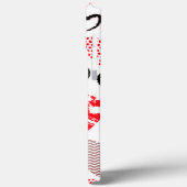 Red Hearts Seamless Pattern Case-Mate iPhone Hülle (Rückseite / Links)