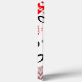 Red Hearts Seamless Pattern Case-Mate iPhone Hülle (Rückseite / Rechts)