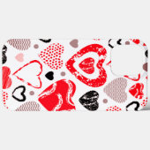 Red Hearts Seamless Pattern Case-Mate iPhone Hülle (Rückseite (Horizontal))