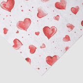 Red Hearts Seidenpapier (Ausschnitt)