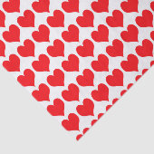 Red Hearts Seidenpapier (Ausschnitt)