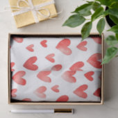 Red Hearts Seidenpapier (Geschenk)