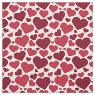 Red Hearts Stoff