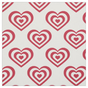 Red Hearts Stoff