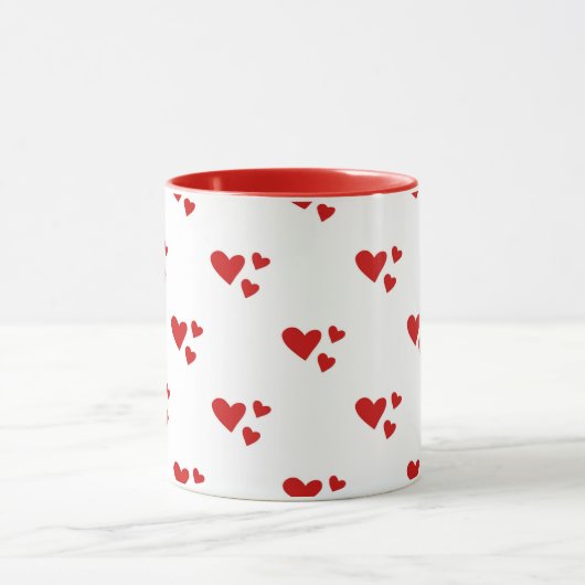 Red Hearts Tasse (Zentrum)