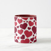 Red Hearts Tasse (Zentrum)