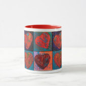 "Red Hearts" Tasse Getränke (Zentrum)